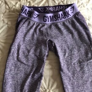 purple gymshark leggings